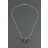 Collier Noeud gris