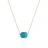 Collier or et turquoise