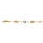 Collier plaqué or fantaisie motifs anciens et boules blanches 3