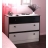 Commode Blanche Miss - Secret de Chambre -