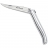 Couteau Laguiole Aluminium massif, Lame acier inox 12C27