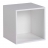 CUBE DECORATIF CP - 1510 COULEUR BLANC