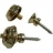 Dunlop Strap Locks Gold