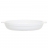 Emile Henry Plat ovale à oreilles 33 cm - Blanc