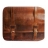 Etui design iPad Pochette cuir Couleur Marron Matière PVC