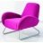 Fauteuil Club Pink Cocoon <a title='Tout savoir sur la marque UNE' href='http://cadeau.familyby.com/post/13450813402/la-marque-une-un-maquillage-naturellement-bio-et-beau' style='text-decoration:none; color:#333' target='_blank'><strong>UNE</strong></a> EXCLU ATYLIA