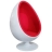 Fauteuil design 60's White Egg