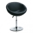 Fauteuil design Happy noir