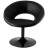 Fauteuil design SAINT BARTH noir intégral