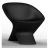 Fauteuil design Ublo noir