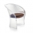 Fauteuil Flower cristal Magis