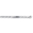 Gourmette argent 7mm maille hawai 1+1