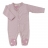 Grenouillère Rayée et Pois coton bio - Rose