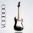 Guitare Electrique Voodoo BK Noir