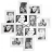 Horloge cadre photo White picture