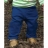 Jogging bébé coton bio Big Stripe - Marine