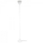 Lampadaire design Slim blanc 180 cm