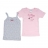 LOT DE DEUX TEE-SHIRT MANCHES COURTES ET SANS MANCHES