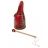 Maraca tambour rouge