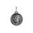 Médaille argent christ 16mm