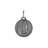 Médaille argent vierge à lourdes 16mm