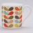 Mug petites feuilles en porcelaine, Orla Kiely