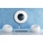 Mur d'eau Round White <a title='Tout savoir sur la marque UNE' href='http://cadeau.familyby.com/post/13450813402/la-marque-une-un-maquillage-naturellement-bio-et-beau' style='text-decoration:none; color:#333' target='_blank'><strong>UNE</strong></a> EXCLU ATYLIA Couleur Blanc Matière Métal