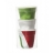 PACK 3 ESPRESSO FROISSE 8 CL DRAPEAU IT/BLANC/VERT LIME