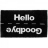 Paillasson design Hello/Goodbye