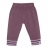 Pantalon coton bio - Aubergine