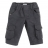 PANTALON EN VELOURS GRIS ANTARCTIQUE