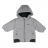 PARKA COULEUR GRIS