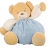 PELUCHE MAXI OURS GRASSOUILLET BLEU