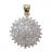 PENDENTIF OR ET DIAMANT