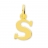 Pendentif or Initiale S