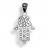 Pendentif petite main de fatma argent