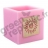 Photophore Rose fushia Cuivre Baïja