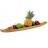 Plat barque en manguier