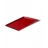 PLATEAU RECTAN. TIME SQUARE ROUGE 26X13 CM prodes2 Rouge Piment dimension L : 26,3cm x l : 13cm x H : 1,5cm