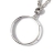 Porte clefs pièce diamètre 37.5 argent