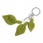 Porte clés - Feuille - Vert