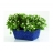 Pot rectangulaire de jardin BLEU