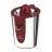 Presse agrume Deco Inox - Framboise