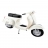 Protar Modèle réduit - Vespa 125 Primavera : Blanc