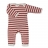Pyjama bébé coton bio - Rayé rouge
