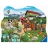 Ravensburger <a title='En savoir plus sur les puzzles' href='http://weezoom.tumblr.com/post/12566332776/puzzle-1000-pieces' style='text-decoration:none; color:#333' target='_blank'><strong>Puzzle</strong></a> 25 pièces - La ferme