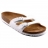 Sabots BIRKENSTOCK Ibiza Flor Laque Femme Blanc