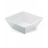 SALADIER CARRE BOMBAY 16X16 CM prodes2 Blanc dimension L : 16cm x l : 16cm x H : 7cm - Cap. : 80cl