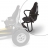 SIEGE DE PASSAGER NOIR DELUXE POUR KART BERG SPECIALS