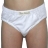 Slip coton bio Blanc